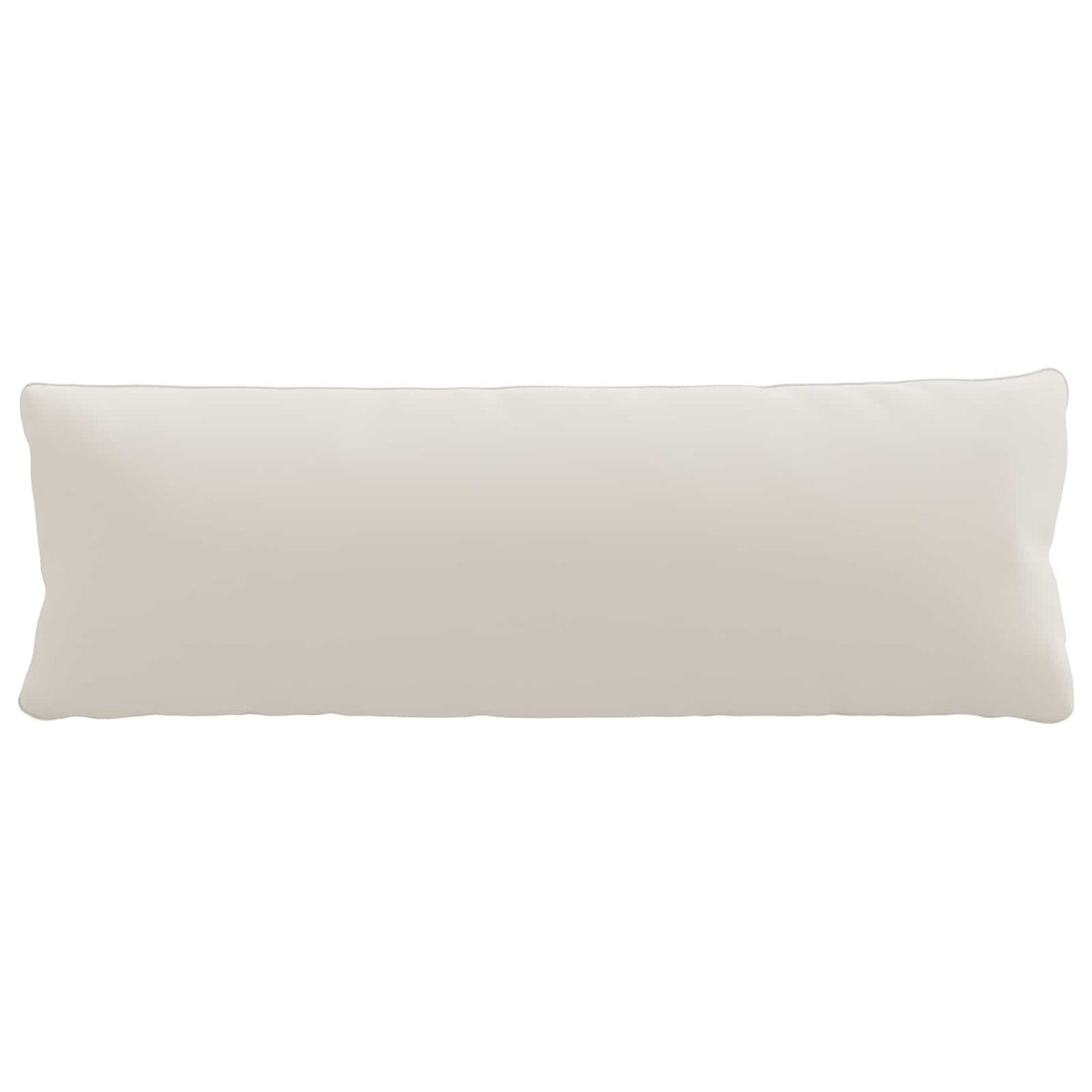 1-Delig Rugkussen PUTTEN 100% Polyester Wit 120 x 40 x 15 cm