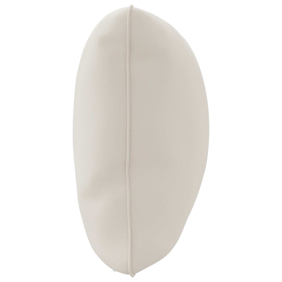 1-Delig Rugkussen PUTTEN 100% Polyester Wit 120 x 40 x 15 cm