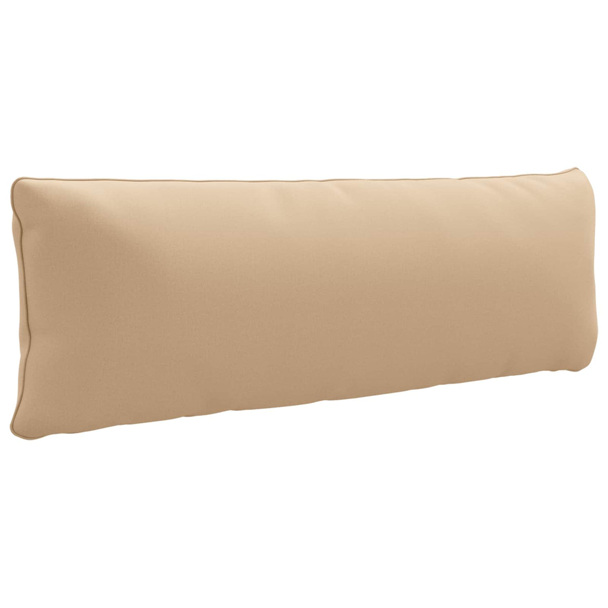 1-Delig Rugkussen PUTTEN 100% Polyester Zand 120 x 40 x 15 cm