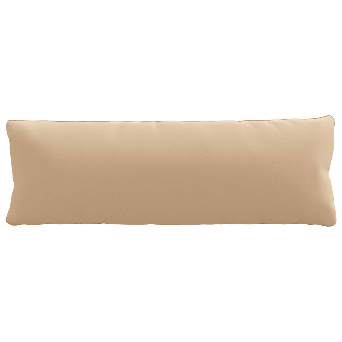 1-Delig Rugkussen PUTTEN 100% Polyester Zand 120 x 40 x 15 cm