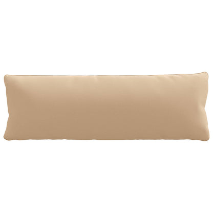 1-Delig Rugkussen PUTTEN 100% Polyester Zand 120 x 40 x 15 cm