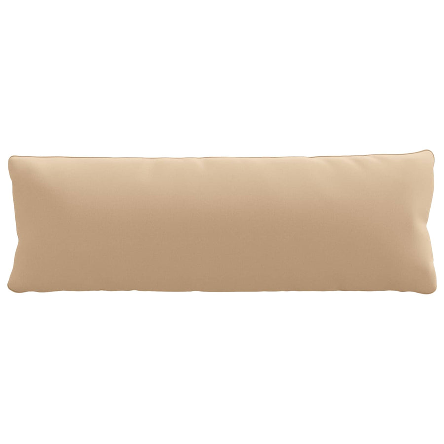 1-Delig Rugkussen PUTTEN 100% Polyester Zand 120 x 40 x 15 cm