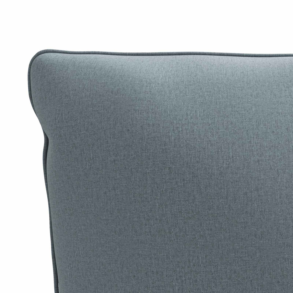 1-Delig Rugkussen PUTTEN 100% Polyester Blauw 120 x 40 x 15 cm