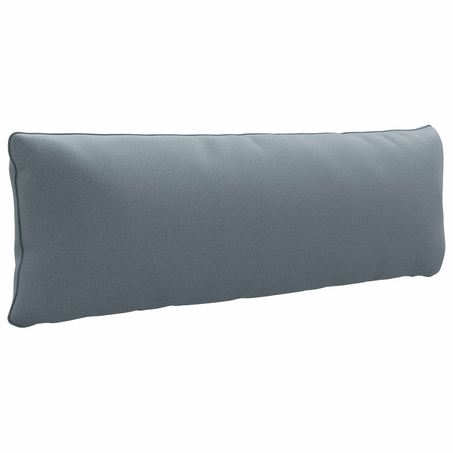 1-Delig Rugkussen PUTTEN 100% Polyester Blauw 120 x 40 x 15 cm