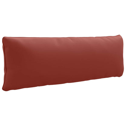 1-Delig Rugkussen PUTTEN 100% Polyester Rood 120 x 40 x 15 cm
