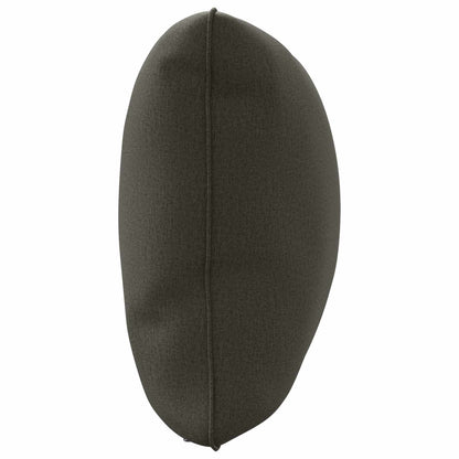 1-Delig Rugkussen PUTTEN 100% Polyester Antraciet