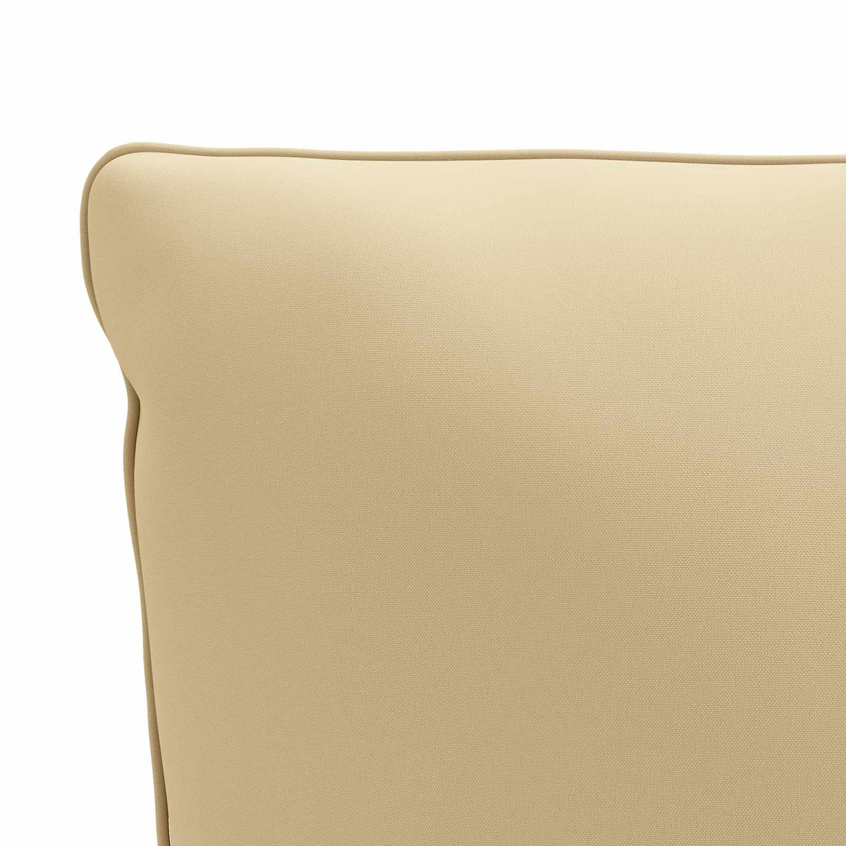 1-Delig Rugkussen PUTTEN 100% Polyester Beige 120 x 40 x 15 cm