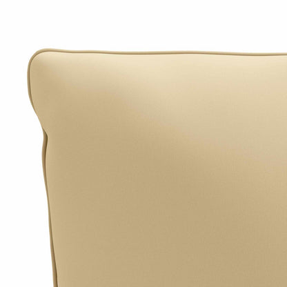 1-Delig Rugkussen PUTTEN 100% Polyester Beige 120 x 40 x 15 cm