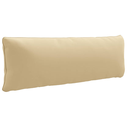 1-Delig Rugkussen PUTTEN 100% Polyester Beige 120 x 40 x 15 cm
