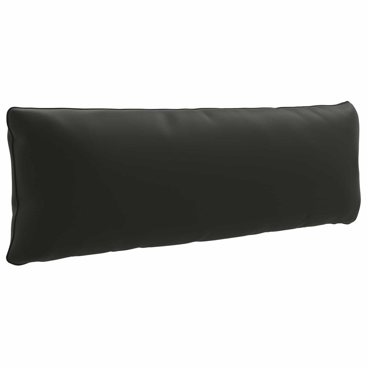 1-Delig Rugkussen PUTTEN 100% Polyester Zwart 120 x 40 x 15 cm