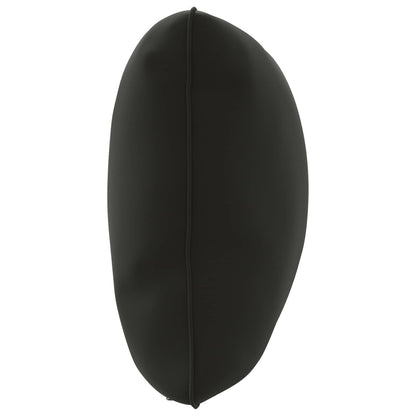 1-Delig Rugkussen PUTTEN 100% Polyester Zwart 120 x 40 x 15 cm