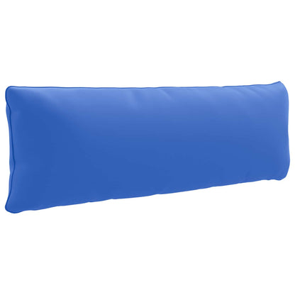 1-Delig Rugkussen PUTTEN 100% Polyester Koninklijk Blauw