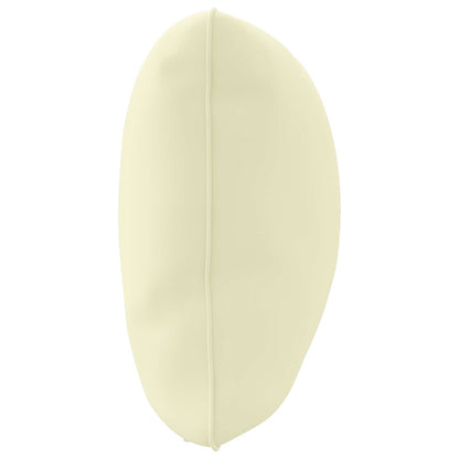 1-Delig Rugkussen PUTTEN 100% Polyester Crèmekleurig