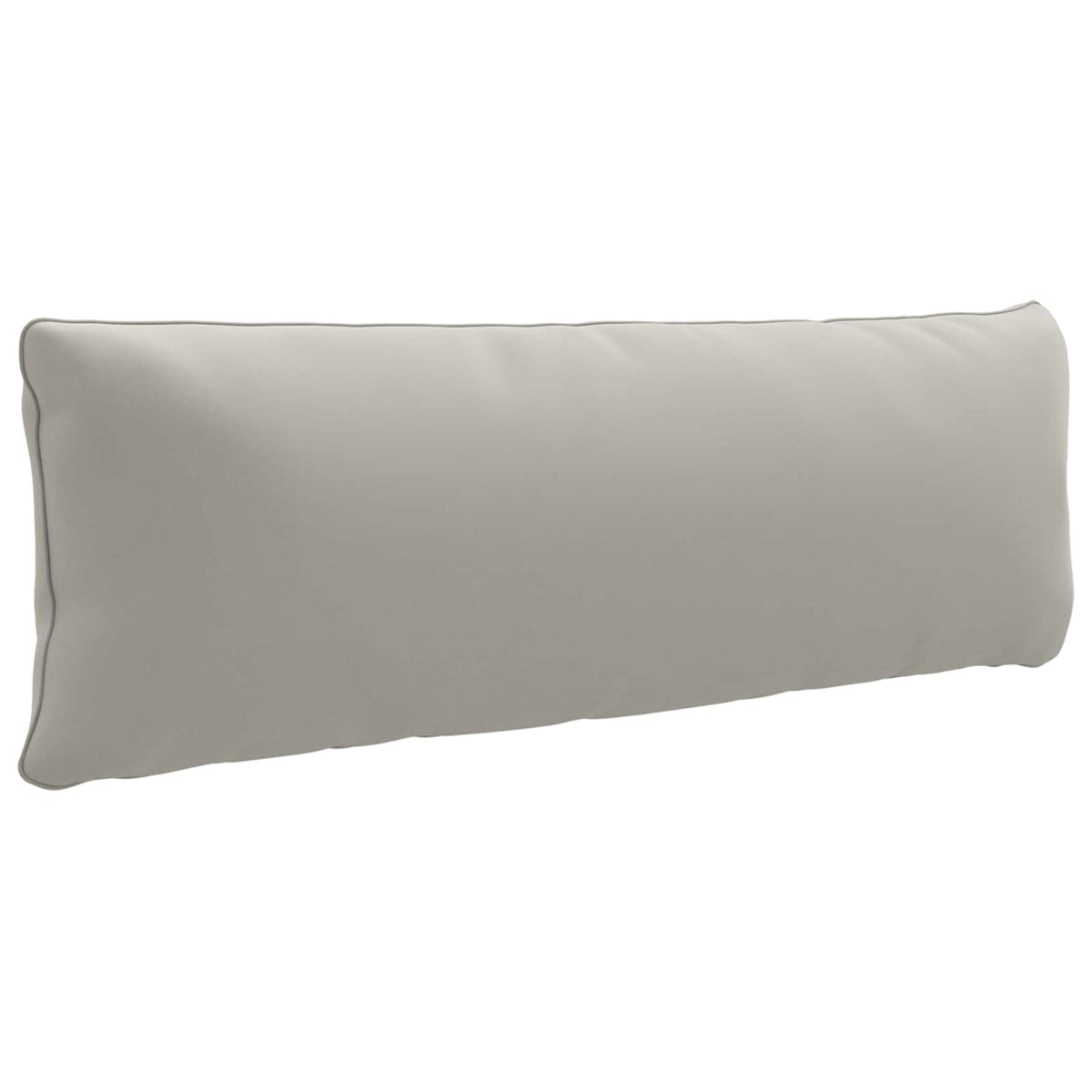 1-Delig Rugkussen PUTTEN 100% Polyester Grijs 120 x 40 x 15 cm
