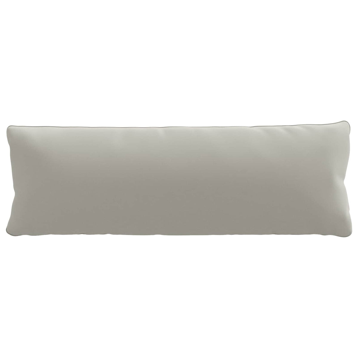 1-Delig Rugkussen PUTTEN 100% Polyester Grijs 120 x 40 x 15 cm