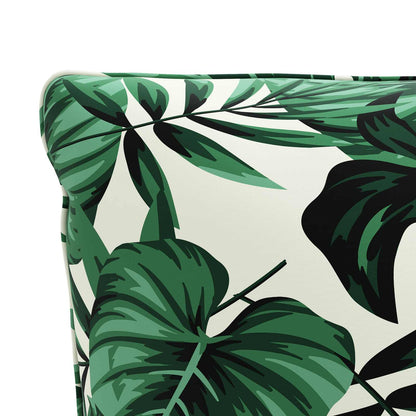 1-Delig Rugkussen PUTTEN 100% Polyester Bladpatroon