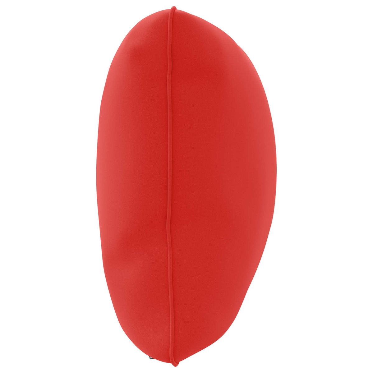 1-Delig Rugkussen PUTTEN 100% Polyester Rood 120 x 40 x 15 cm