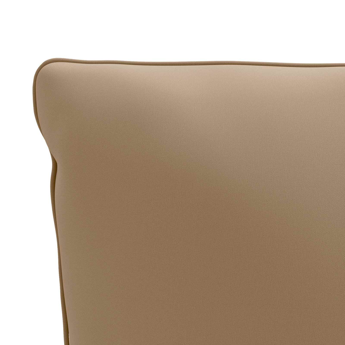 1-Delig Rugkussen PUTTEN 100% Polyester Taupe 120 x 40 x 15 cm