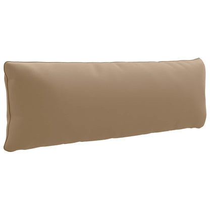 1-Delig Rugkussen PUTTEN 100% Polyester Taupe 120 x 40 x 15 cm