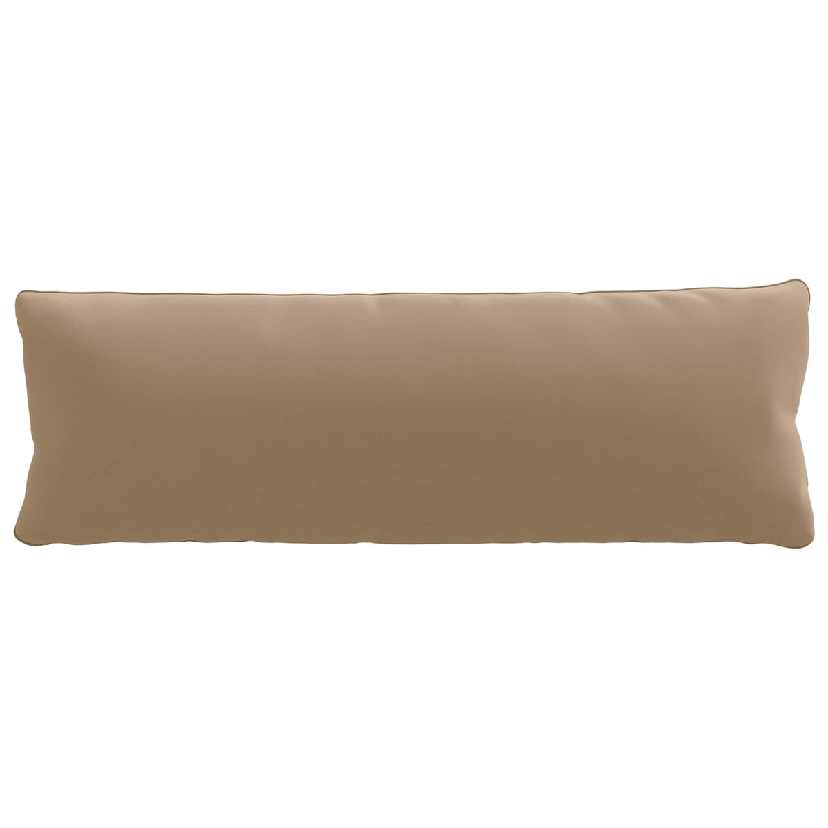1-Delig Rugkussen PUTTEN 100% Polyester Taupe 120 x 40 x 15 cm