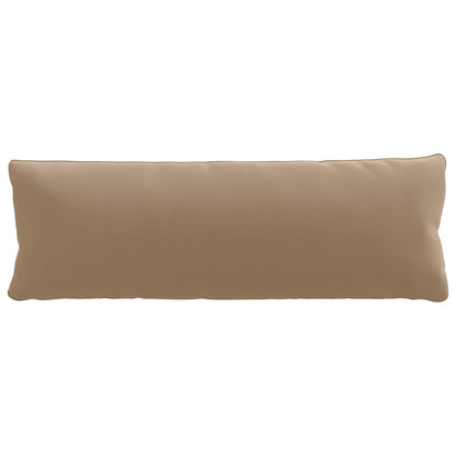 1-Delig Rugkussen PUTTEN 100% Polyester Taupe 120 x 40 x 15 cm