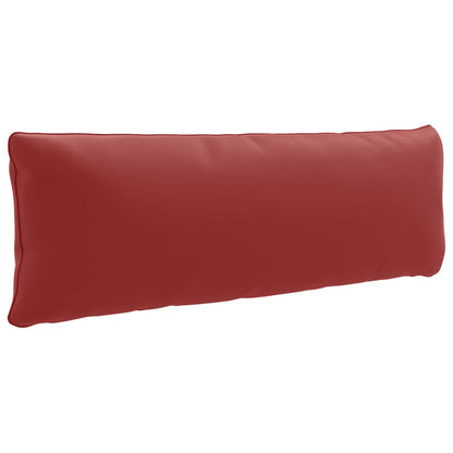 1-Delig Rugkussen PUTTEN 100% Polyester Wijnrood