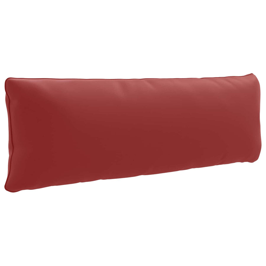 1-Delig Rugkussen PUTTEN 100% Polyester Wijnrood