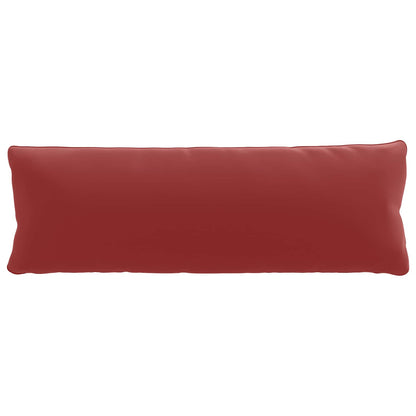 1-Delig Rugkussen PUTTEN 100% Polyester Wijnrood