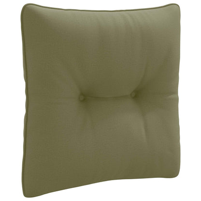 Rugkussen PUTTEN 100% Polyester Olijfgroen 40 x 40 x 10 cm