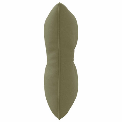 Rugkussen PUTTEN 100% Polyester Olijfgroen 40 x 40 x 10 cm