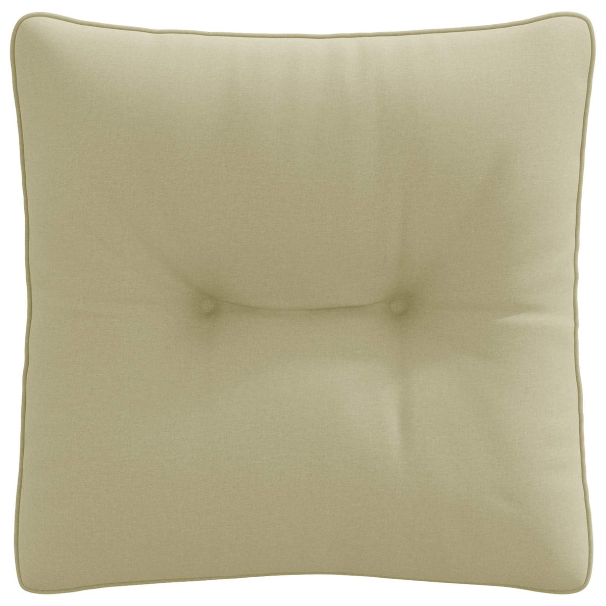 Rugkussen PUTTEN 100% Polyester Lichtgroen 40 x 40 x 10 cm
