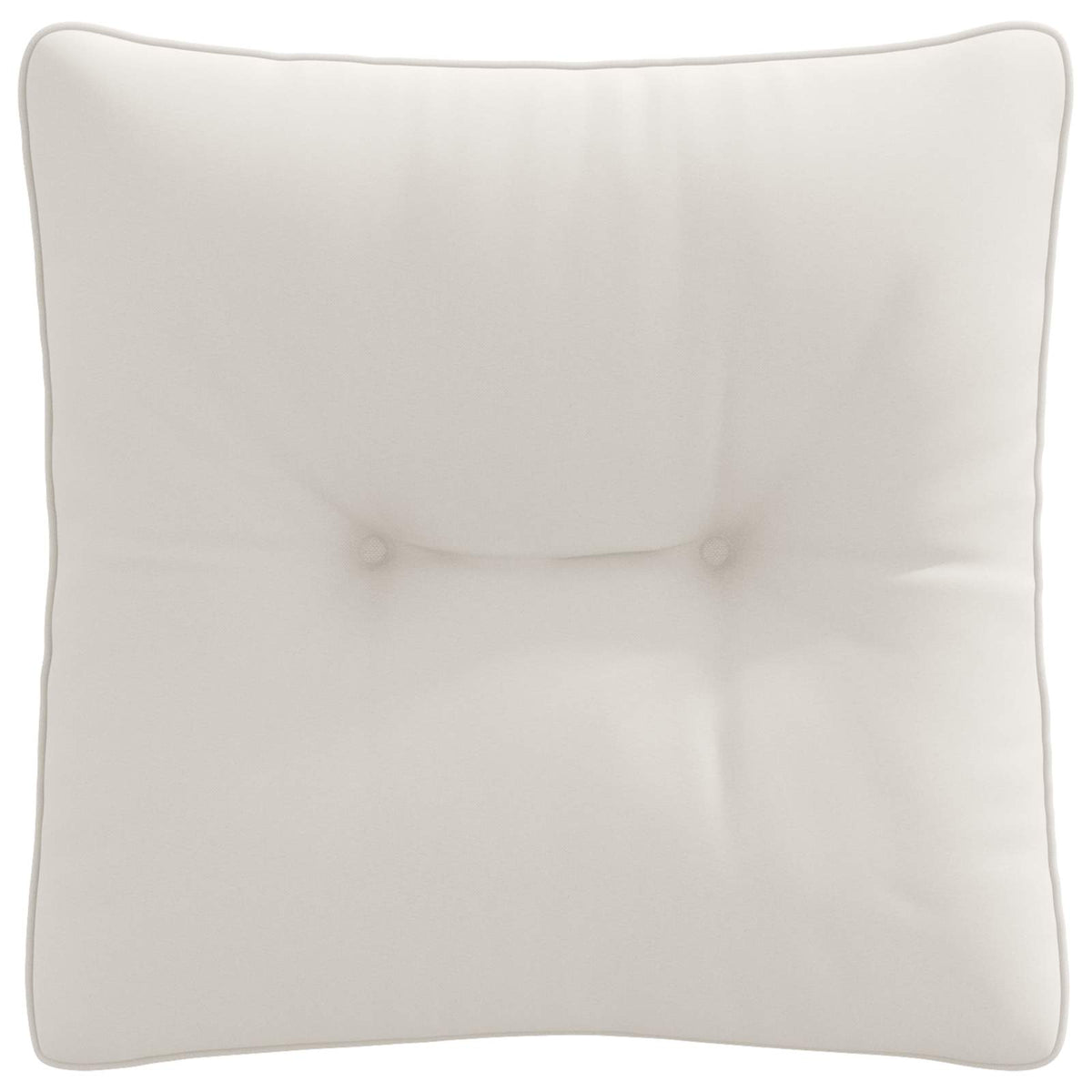 Rugkussen PUTTEN 100% Polyester Wit 40 x 40 x 10 cm