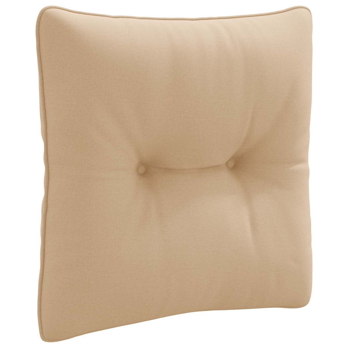 Rugkussen PUTTEN 100% Polyester Zand 40 x 40 x 10 cm