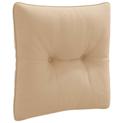 Rugkussen PUTTEN 100% Polyester Zand 40 x 40 x 10 cm