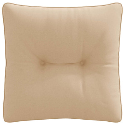 Rugkussen PUTTEN 100% Polyester Zand 40 x 40 x 10 cm