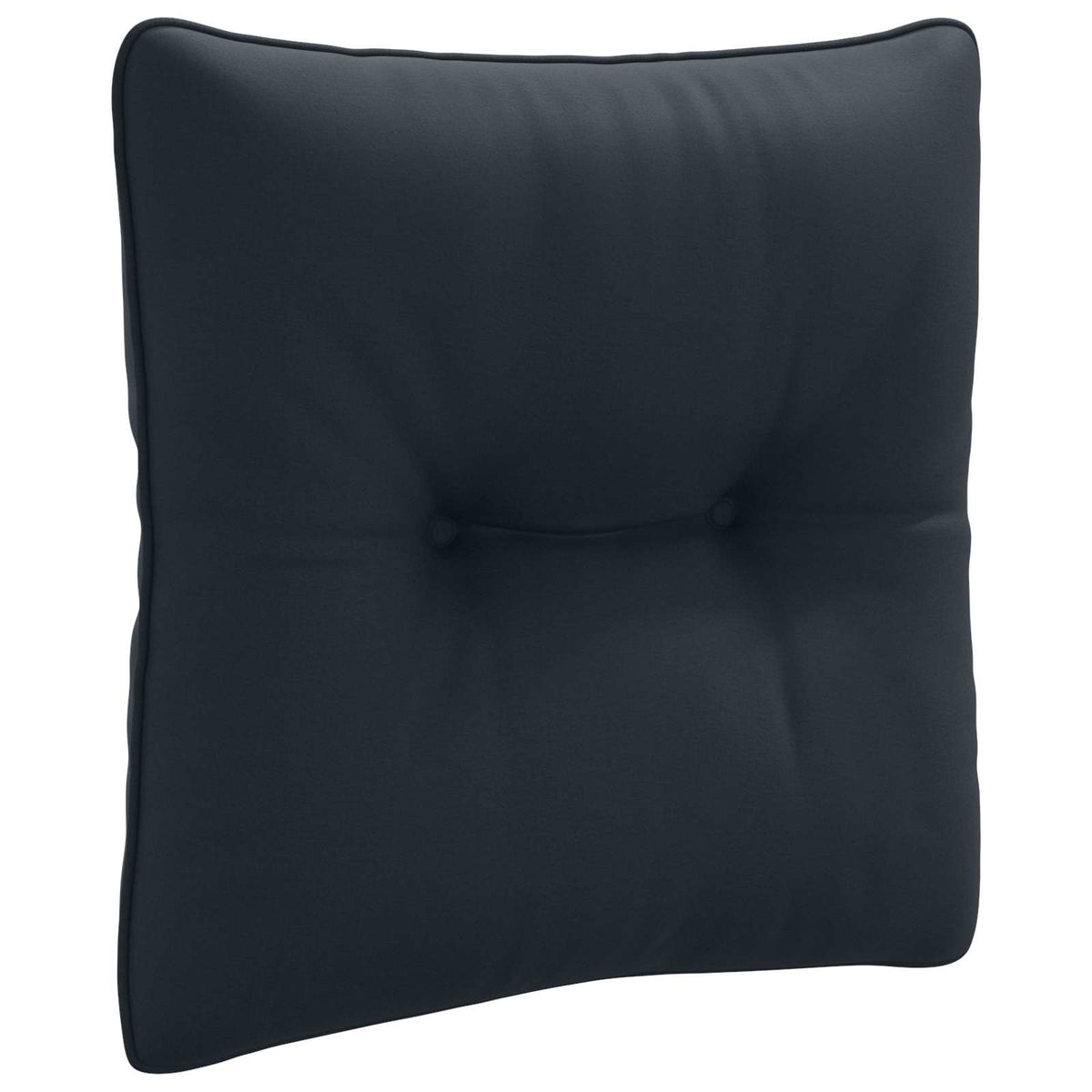 Rugkussen PUTTEN 100% Polyester Donkerblauw 40 x 40 x 10 cm