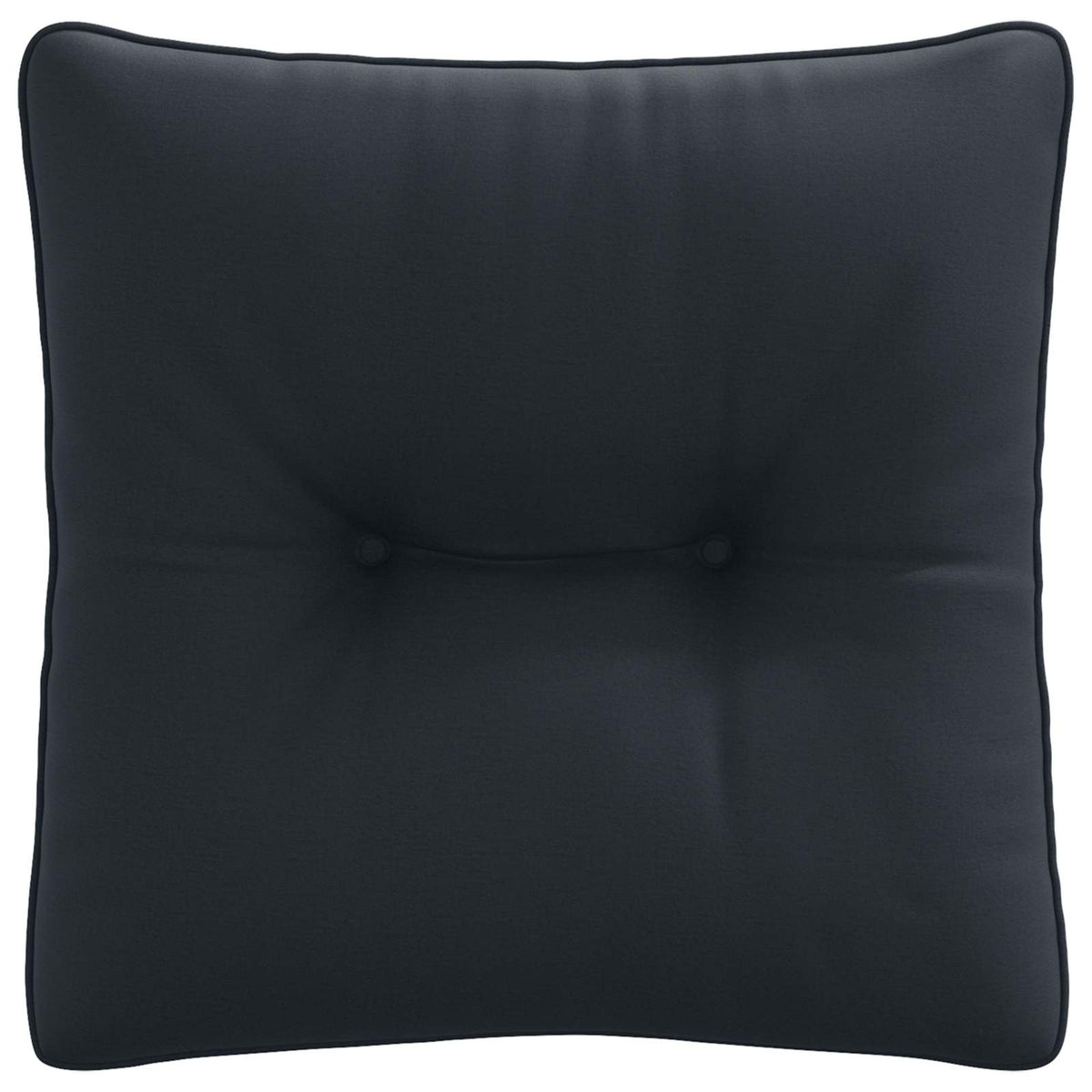 Rugkussen PUTTEN 100% Polyester Donkerblauw 40 x 40 x 10 cm