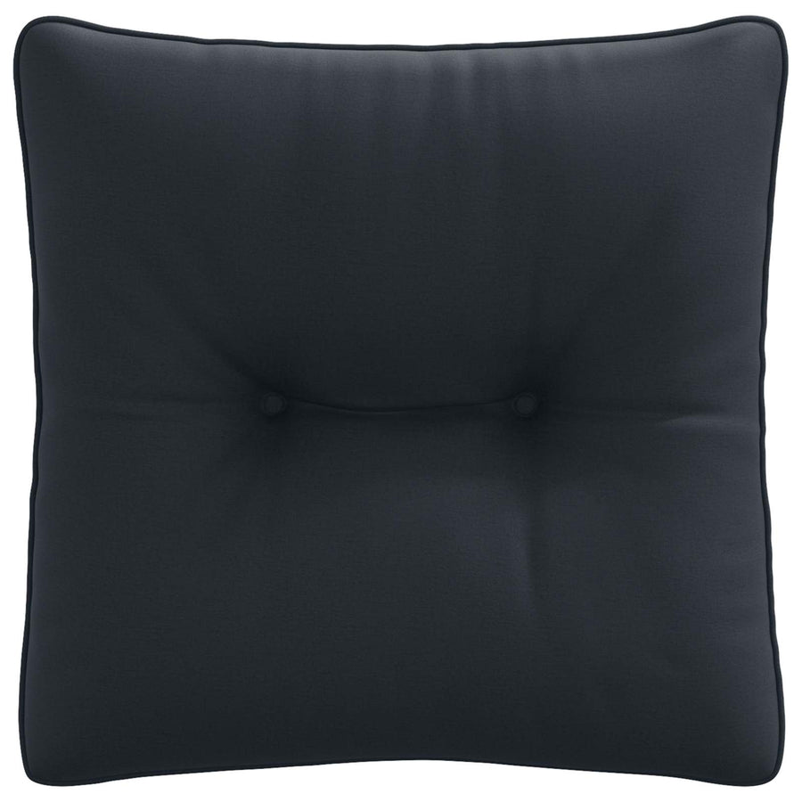 Rugkussen PUTTEN 100% Polyester Donkerblauw 40 x 40 x 10 cm