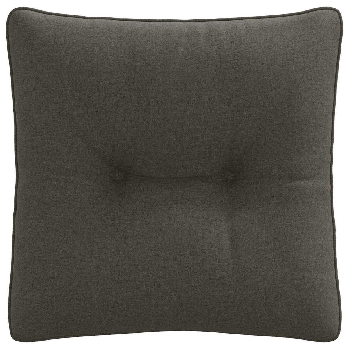 Rugkussen PUTTEN 100% Polyester Antraciet 40 x 40 x 10 cm