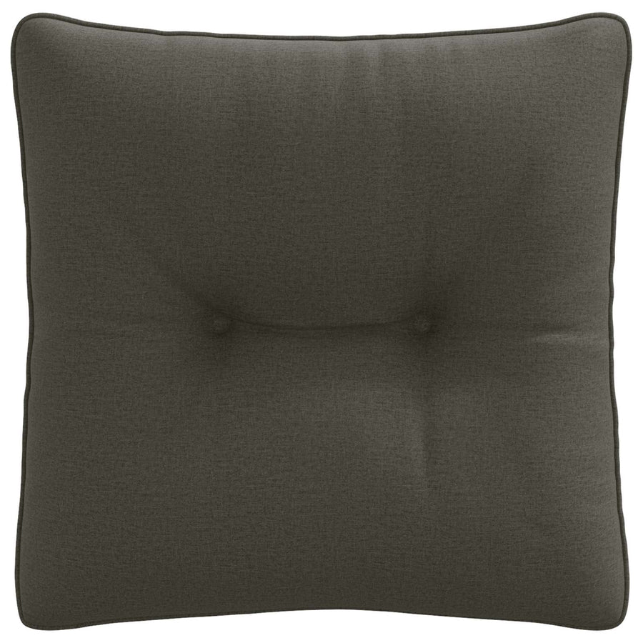 Rugkussen PUTTEN 100% Polyester Antraciet 40 x 40 x 10 cm