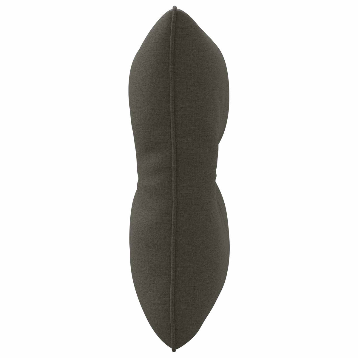 Rugkussen PUTTEN 100% Polyester Antraciet 40 x 40 x 10 cm