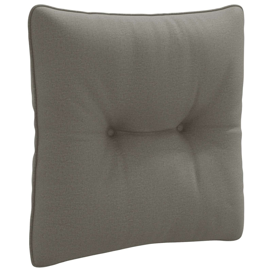 Rugkussen PUTTEN 100% Polyester Grijs 40 x 40 x 10 cm