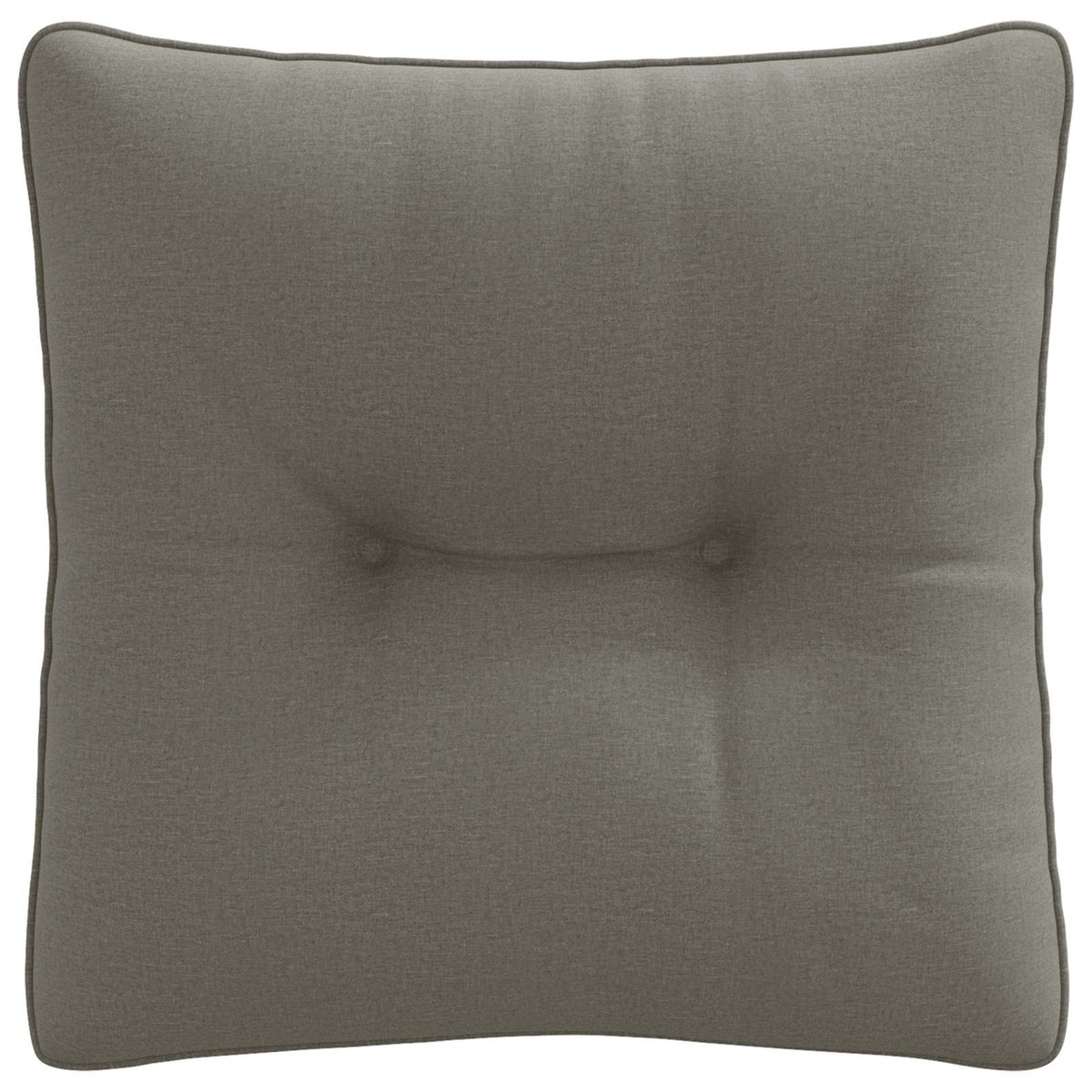 Rugkussen PUTTEN 100% Polyester Grijs 40 x 40 x 10 cm