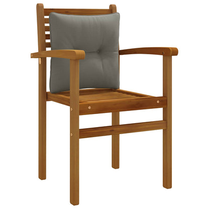 Rugkussen PUTTEN 100% Polyester Grijs 40 x 40 x 10 cm