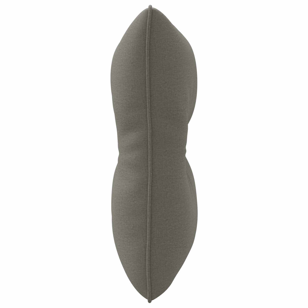 Rugkussen PUTTEN 100% Polyester Grijs 40 x 40 x 10 cm