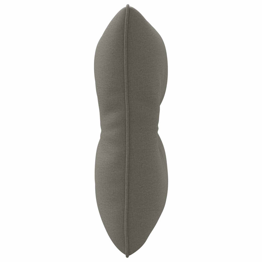 Rugkussen PUTTEN 100% Polyester Grijs 40 x 40 x 10 cm