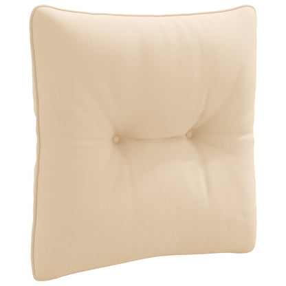Rugkussen PUTTEN 100% Polyester Crèmekleurig 40 x 40 x 10 cm