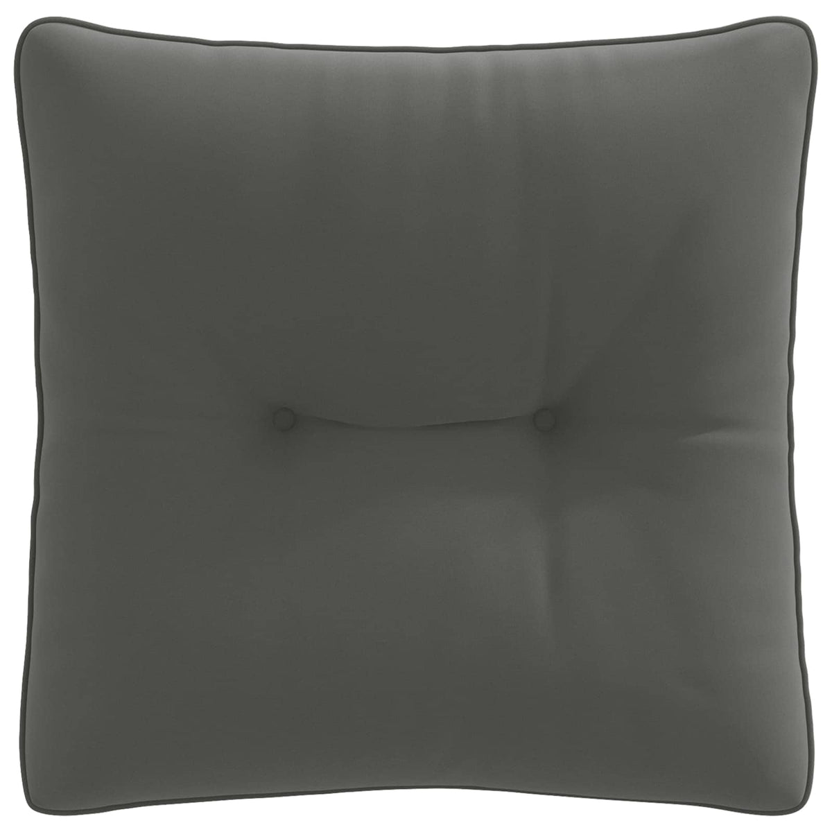 Rugkussen PUTTEN 100% Polyester Antraciet 40 x 40 x 10 cm