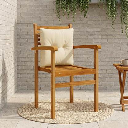 Rugkussen PUTTEN 100% Polyester Beige 40 x 40 x 10 cm