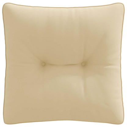 Rugkussen PUTTEN 100% Polyester Beige 40 x 40 x 10 cm